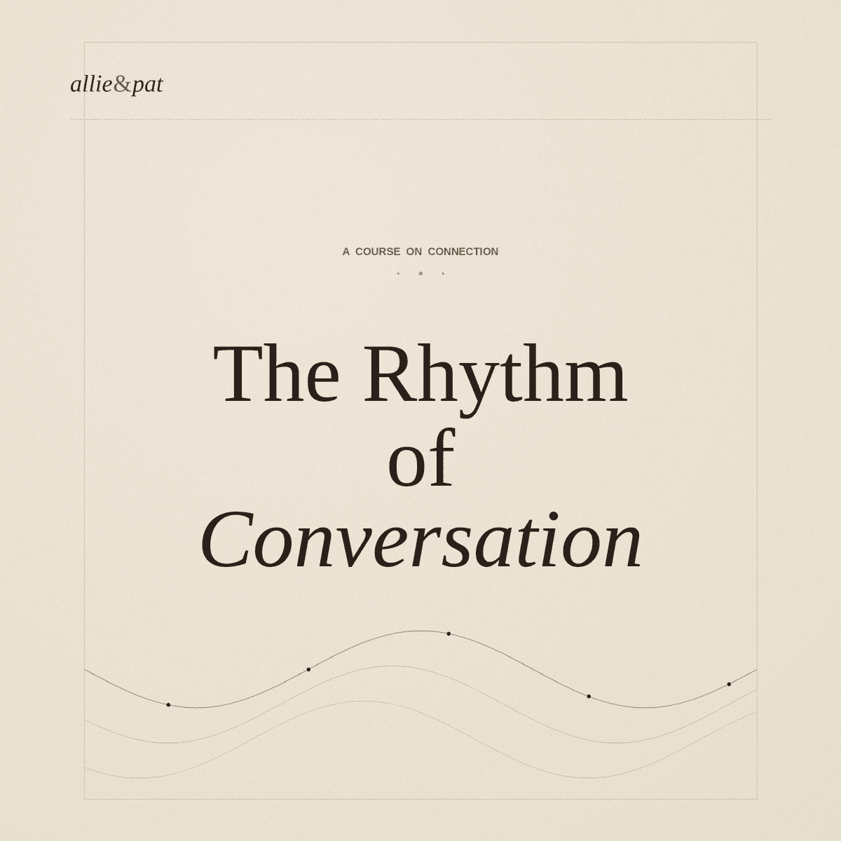 The Rhythm of Conversation